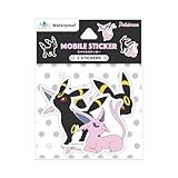 グルマンディーズ ポケットモンスター モバイルステッカー エーフィ＆ブラッキー POKE-840F