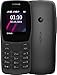 Nokia 110 - Téléphone portable débloqué (Ecran 1,77 pouces - 4Mo stockage - Double mini SIM) Noir