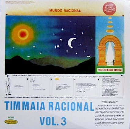 Album art for TIM MAIA : RACIONAL VOLUME 3 - NEW SEALED VINYL LP by Tim Maia