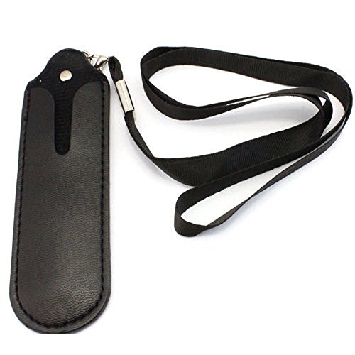 EGO E CIG LANYARD CASE HOLDER - Soft Lined + Black faux leather ALL types of EGO -T