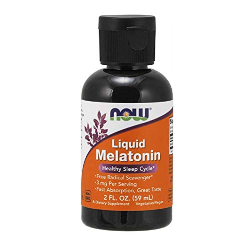Now Foods, Melatonin Liquid, 2 Fl Oz