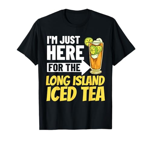 Long Island Iced Tea Funny Cocktail T-Shirt