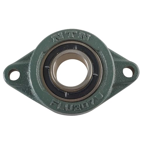 Flange Bearing, 2-Bolt, Ball, 1-15/16