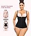 Gotoly Quick Weight Loss, Adjustable Straps Body Shaper Waist Cincher Tank Top Black