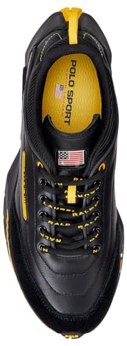 Image of Polo Ralph Lauren Men's Ps250 Leather-Paneled Sneaker