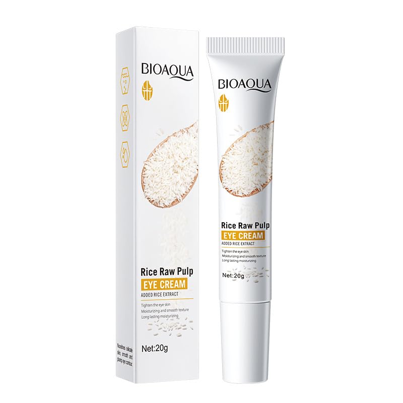 Creme para a região dos olhos BIOAQUA Rice Raw Pulp, 20 g