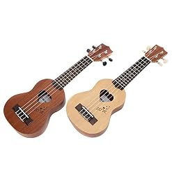 Couple Ukulele 1 Par 17″ Couple Ukulele Table en épicéa Dos en sapele avec étui pour ukulélé avec BagCafé - Les Beatles, Paul McCartney, John Lennon, RIngo Starr, George Harrison Couple Ukulele 1 Par 17" Couple Ukulele Table en épicéa Dos en sapele avec étui pour ukulélé avec BagCafé – Image 6