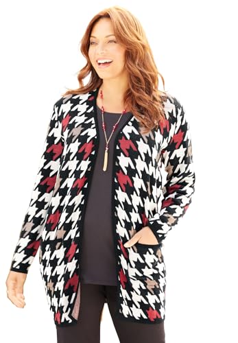 Catherines Women's Plus Size Luxe Sweater Cardigan