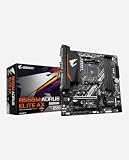 GIGABYTE B550M AORUS Elite AX Carte mère - Processeurs AMD Ryzen 5000, VRM 5+3 Phases, jusqu'à 4733 MHz DDR4, 1xPCIe 4.0 + 1xPCIe 3.0 M.2, Wi-FI 6E, LAN 1GbE, USB 3.2 Gen 1 - 8