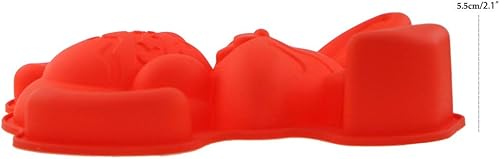 Miniatura 6 de Antiadherente Conejo de Pascua Conejo Sostener un Huevo Silicona Cake Pan Molde Utensilios para hornear