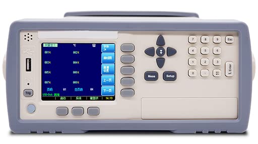 16 Channel Temperature Meter Thermometer Thermocouple Data Logger Recorder Multi-Point Temperature Measurement with Thermocouple J/K/T/E/S/N/B/R Accuracy 0.2%+1℃ Resolution 0.1℃