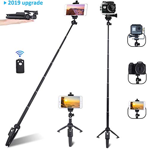 Selfie Stick, Professional Selfie Stick Tripod, 40-inch Extendable Selfie Stick with Wireless Remote