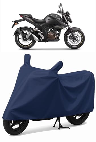 Image of CoverRide Heavy Duty Waterproof Scooty & Bike Cover for Suzuki Gixxer 250 - UV Resistant, Dustproof & Rain Protection, All-Weather Outdoor Cover for Bikes & Scooty with Buckle Straps