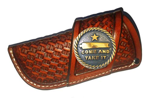 Custom Nocona Weave Come And Take It Side Draw Knife Sheath Right Side #TOP15