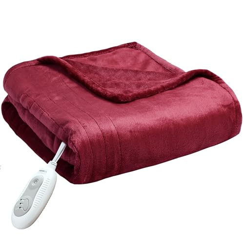 Degrees of Comfort Heated Throw Blanket 50x60'' – Soft Plush