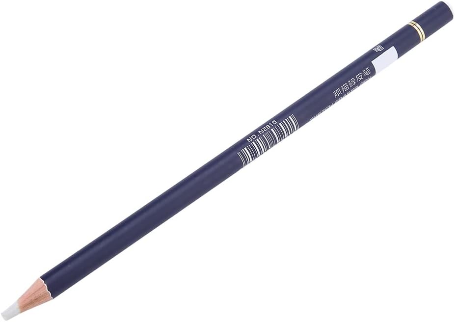 Yctze White Blending Smudge Stick Tortillon Set - 6 Pastel Sketching Tools for Blending, Shading & Mixing Colors with Charcoal & Graphite