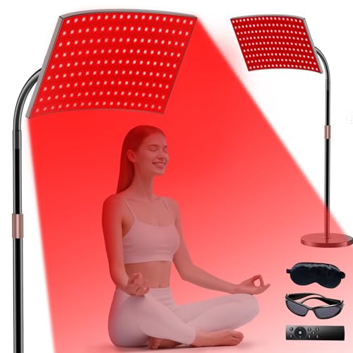 Puroth Full Body Lamp with adjustable stand and red light panel