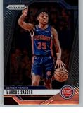 2024-25 Panini Prizm #21 Marcus Sasser Detroit Basketball Card - Sportscard Superstore