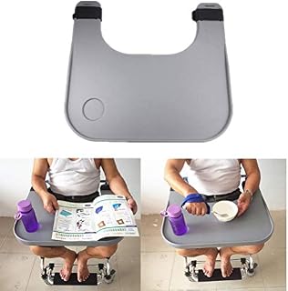 LXT PANDA Wheelchair Table Tray, Wheelchair Lap Tray Table Accessories with Cup Holder