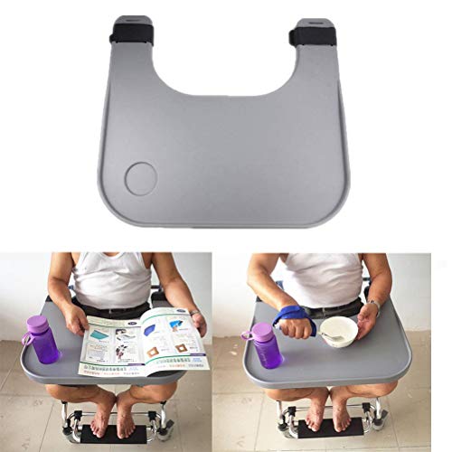 LXT PANDA Wheelchair Table Tray, Wheelchair Lap Tray Table Accessories with Cup Holder