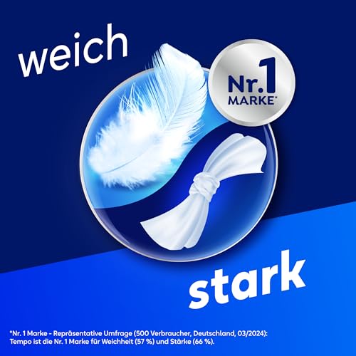 Tempo Original Taschentücher Duo-Box - Vorteilspack - 12 Boxen, 100 Tücher pro Box - extra starke, weiche Papiertaschentücher… – Ansicht 2