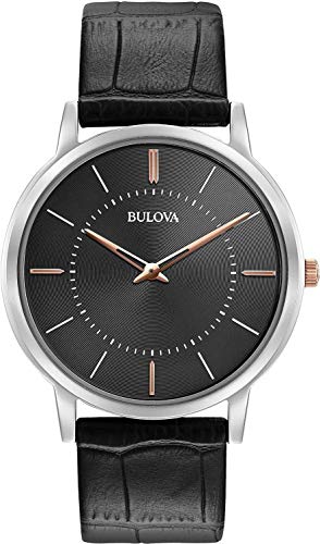 Montre-bracelet Bulova homme : finie la lourdeur avec ce boîtier de créateur ultra-fin
