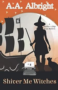 Paperback Shiver Me Witches (A Riddler's Edge Cozy Mystery #4) Book