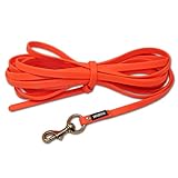 RigidBuilt Tracking Leash & Long Check Cord | 30 Feet | Waterproof Standard Dog Leash | Heavy Duty & Easy to Clean Hunting Dog Accessories