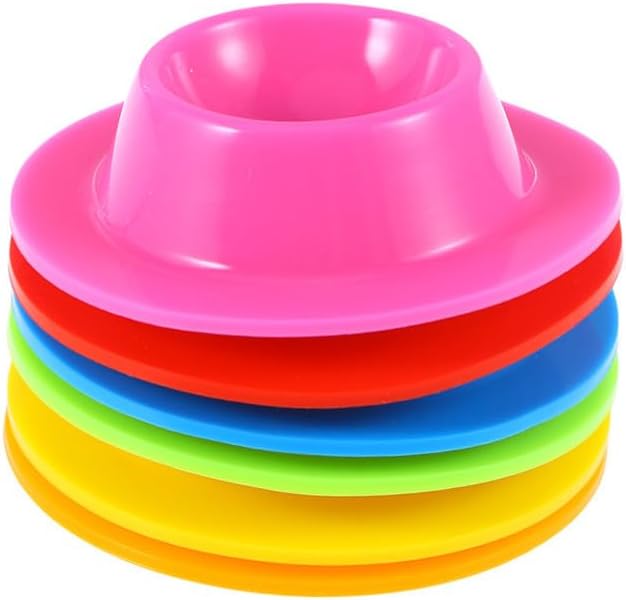 6pcs Silicone Egg Cup Holder for Kitchen Serving