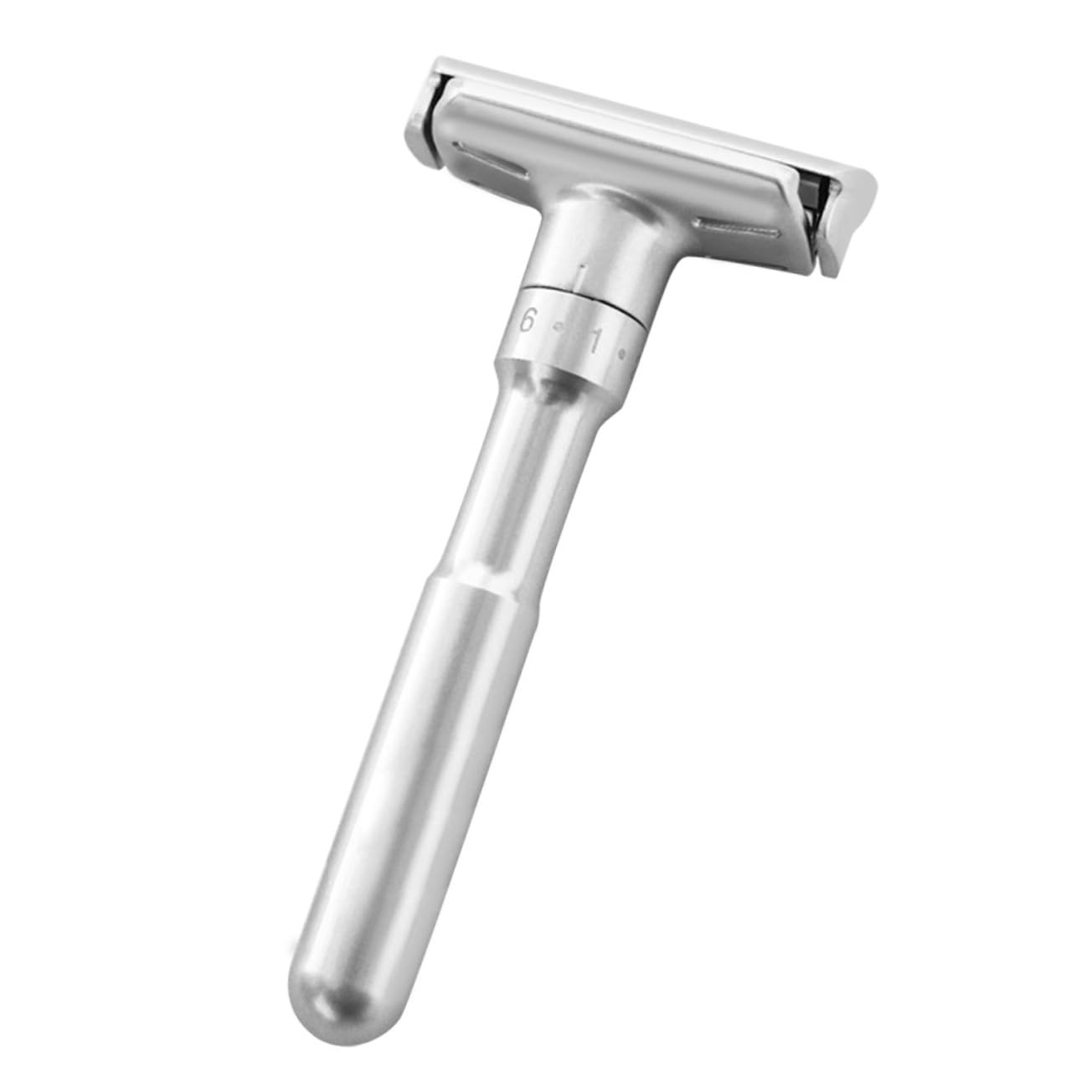 IWOWHERO Face Shaver for Men Double Edge Manual Shaving Machine 5 Adjusts 1-6 Levels