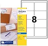 FACILITÉ D’UTILISATION - Format pratique de 99,1 x 67,7 mm. 200 étiquettes par pochette pour une utilisation optimale. Solution simple et efficace pour optimiser vos envois postaux et vos tâches de classement.