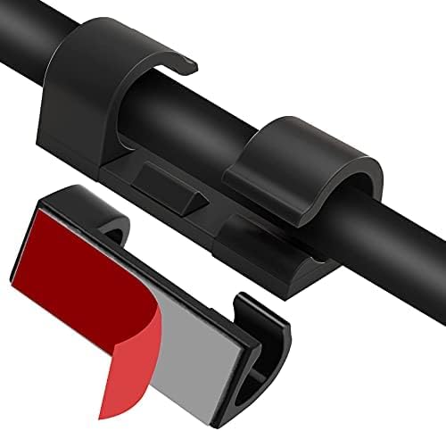 Romon Fermacavi Adesivi, 5 Pezzi Clip Per Cavi Porta Cavi