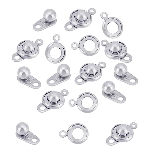 UNICRAFTALE 50 Sets Snap Clasps