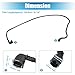 uxcell Water Hose Upper Radiator Hose to Expansion Tank Vent Hose for BMW 435i 328d 335i GT XDrive No.17128570061