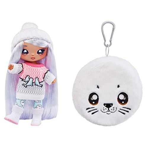 Na! Na! Na! Surprise 2-in-1 Winter Theme-Harper Seal, Color (MGA Entertainment 582649C3)