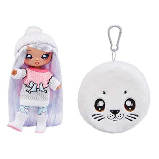 Na! Na! Na! Surprise 2-in-1 Winter Theme-Harper Seal, Color (MGA Entertainment 582649C3)