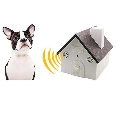 HK FLY New Model!Outdoor Bark Controller,Stop Dog Barking,No Barking Tool for Dogs Battery Operated (Black)