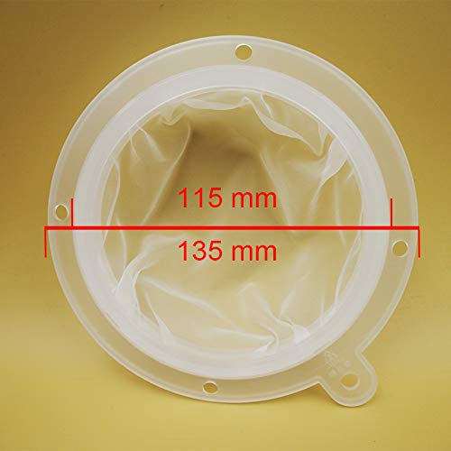 Wine Filter Fine Mesh Food Filter Juice Jam Coffee Sediment Strainer For 5 Inch Kitchen Funnel (Filter 300Mesh) #TOP3