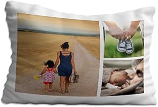 Personalised Photo Pillow Cushion Cover Sofa Home Décor Custom Gift Birthday Wedding Keepsake Anniversary Christmas 75x45 cm Single-sided print