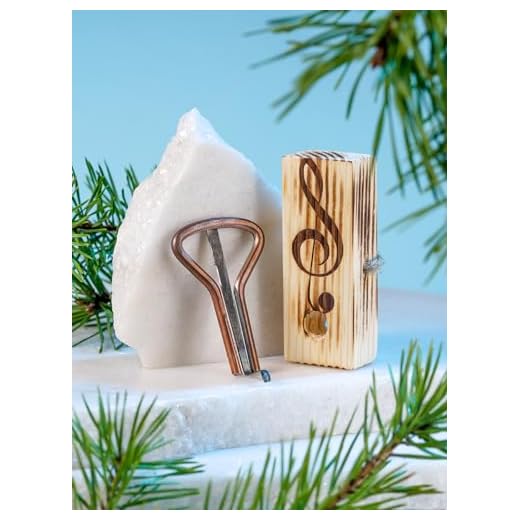 Shamanicshop Treble Clef Harp - Beginner's Handmade Musical Instrument with Excellent Sound