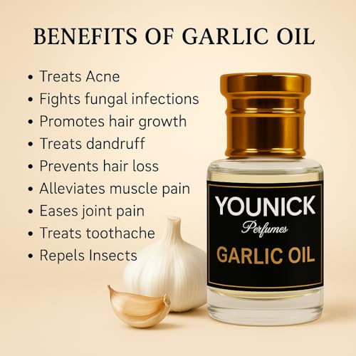 Image of Younick Garlic Oil (Lahsun Oil) | Perfume /Attar