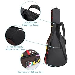 Hondank Housse de protection épaisse en éponge imperméable pour guitare acoustique, électrique, basse, guitare classique… - Les Beatles, Paul McCartney, John Lennon, RIngo Starr, George Harrison Hondank Housse de protection épaisse en éponge imperméable pour guitare acoustique, électrique, basse, guitare classique… – Image 3