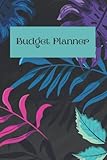  Budget Planner: Floral 6x9 inch Finance Journal