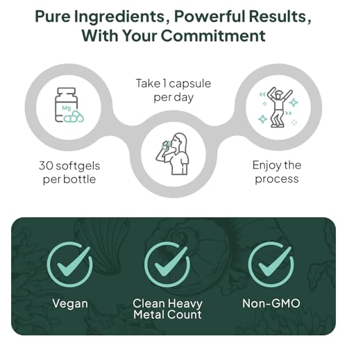 Image of Organics Ocean Better D3 + K2-100% Organic VIT D3 and K2 Supplements with Maximum Bioavailability - Supports Bone Density, Calcium Balance, Immunity & Mood - 3-Pack, 90-Day Supply