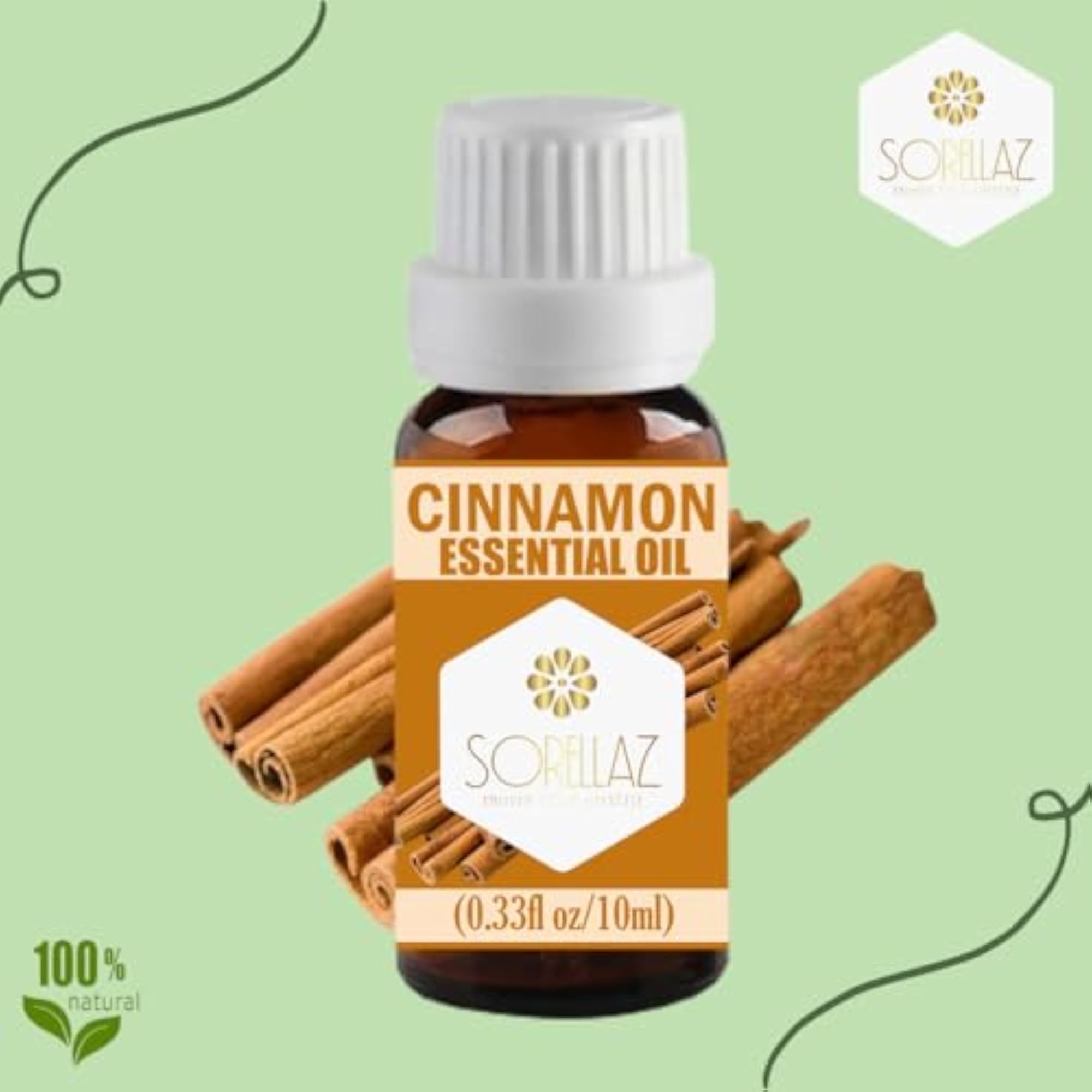 Sorellaz Essential Cinnamomum Zeylanicum Essential Oil 0.84fl oz