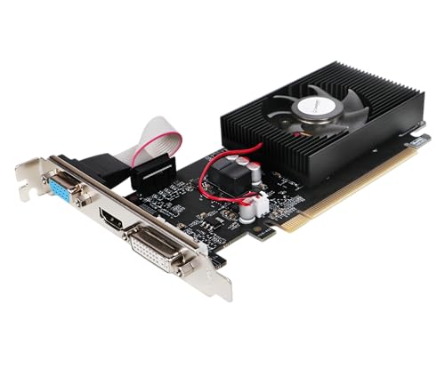 Consistent 220 Graphics Card 1GB DDR3 128-bit, PCI Express X16 2.0 128-Bit, 1GB DDR3 Quiet Operation with 2 Stands with 3 Year Warranty - Image 4