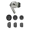 3 Pairs Galaxy Buds3 Pro Earplugs Replacement Silicone Eartips Compatible with Galaxy Buds3 Pro Fits in Case Black