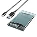 Produktbild WAVLINK Externes Festplattengehäuse USB 3.0 auf SATA für 6,3 cm (2,5 Zoll) SATA I/II/III HDD SSD Festplattengehäuse Langlebige UASP Max 2 TB 7 mm / 9,5 mm