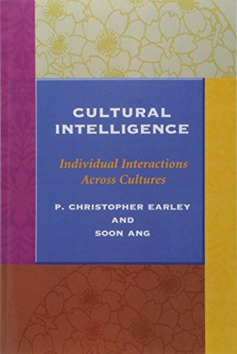 Cultural Intelligence: Individual Interactions Across Cultures (Stanford Business Books (Paperback)) (English Edition)