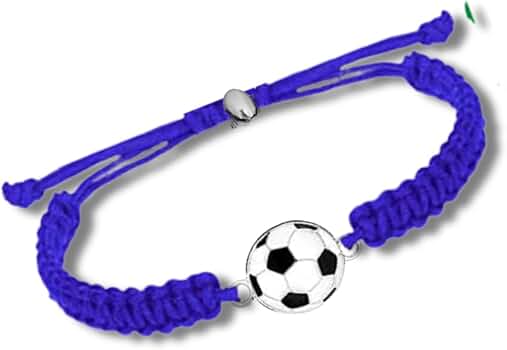 Bracelet Psg 15Pcs Bracelet De Football à Cordon Tressé Réglable Avec Bracelet Foot
